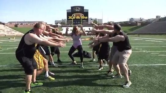 Video: Mizzou started every practice of fall camp with a dance by a position group