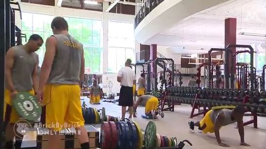 Video of the Day - Inside Minnesota's weight room