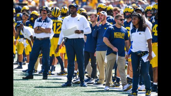 Michigan coach Sherrone Moore says he wants his Connor Stalions texts released   (Jim Harbaugh)