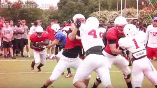 Video of the Day - "The Mustang Drill" at SMU (Video of the Day)