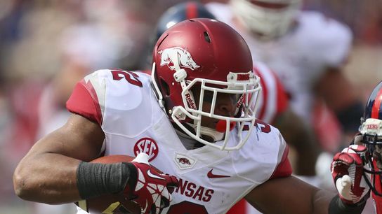 Coaches: Arkansas RB Jonathan Williams has a message to show your injured players (Arkansas)