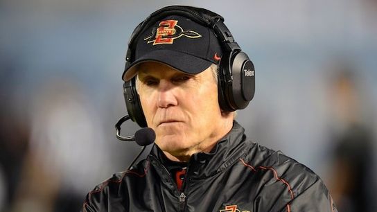 Rocky Long on playing Power Five opponents: "The only way to prove you belong is to play them." (Sun Belt)