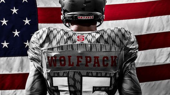 NC State takes you behind the design of their Iron Wolf alternate uniforms (uniforms)