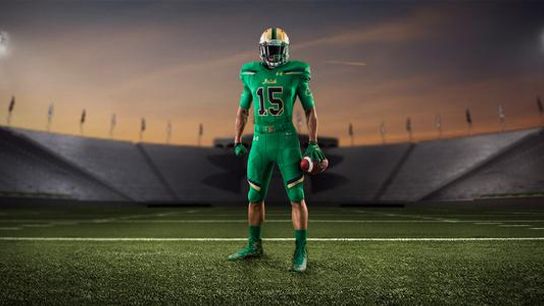 Photos: Notre Dame going all green, UCLA in all black