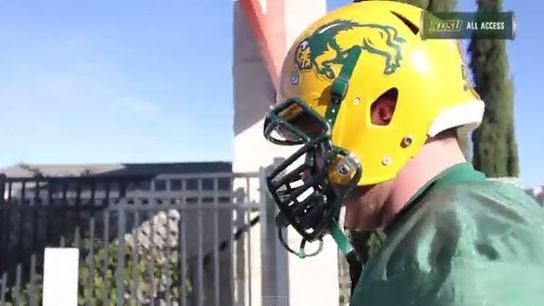 Video: Shadow a NDSU player as they prep for their 4th straight FCS title (FCS)