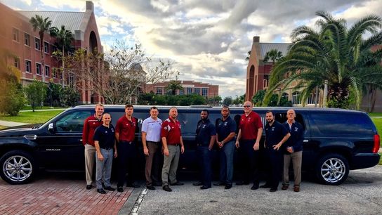 Photos: Rolling through the recruiting trail in style