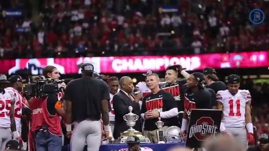 Video of the Day - Ohio State celebrates their national title in Columbus