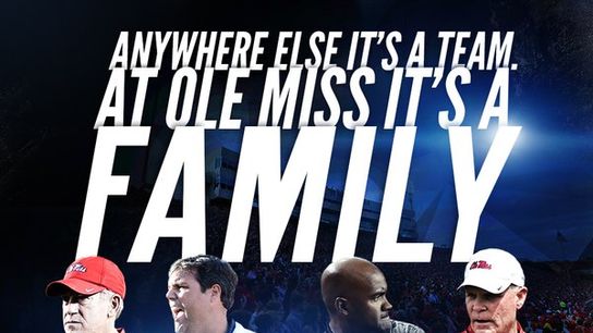 Ole Miss highlights its staff continuity with this graphic (Ole Miss)