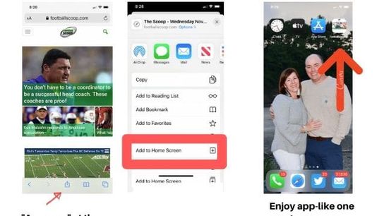 OneTouchAccessFootballScoop