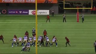 Video: CFL team pulls off an onside-field goal trick play (Featured)