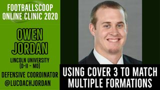 Using Cover 3 to match multiple formations with Lincoln U (D-II - MO) defensive backs coach Owen Jordan (@FauxPelini)