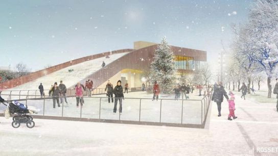 The Packers are adding a "Titletown District" park complete with an actual sledding hill and skating rink (packers)