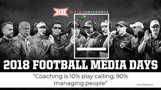 Gary Patterson: "Coaching is 10% play calling, 90% managing people" (Featured)