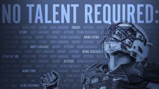 Penn State publishes, deletes, "No Talent Required" tweet (recruiting)