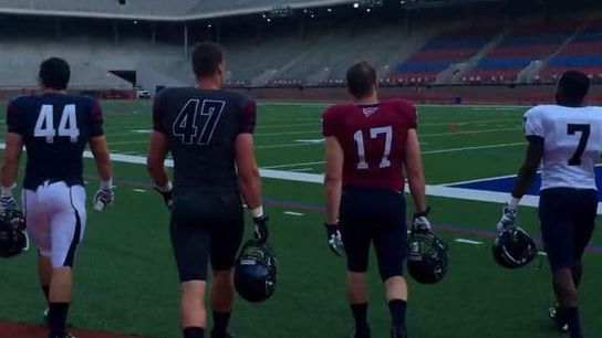Penn's reaction to their gun metal gray unis is absolutely epic