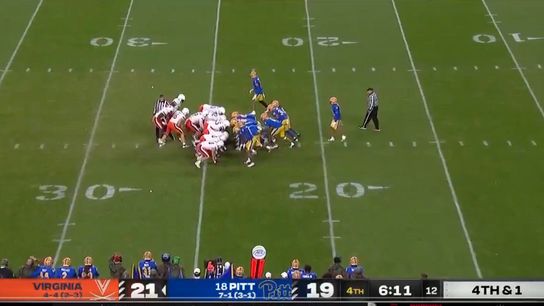Officiating crew mistake allows for back-to-back fourth down tries late in ACC game (Pat Narduzzi)
