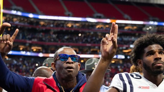 Watch Deion Sanders' compassion as he consoles crying player after Jackson State's loss (deion sanders)