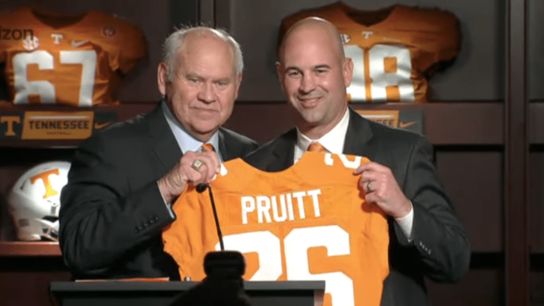 Some advice from Phillip Fulmer prompted Jeremy Pruitt to institute a change to his practice philosophy (Jeremy Pruitt)