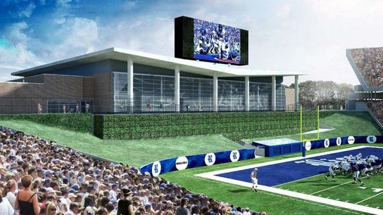 Photos: Rice announces new end zone facility project (facilities)