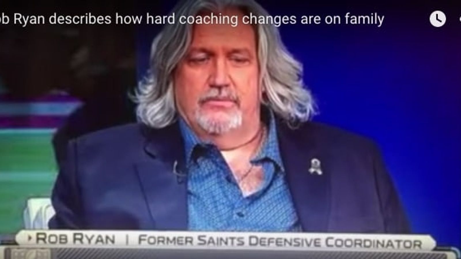 Rob Ryan describes how hard coaching changes are on family