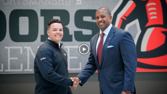One Division I school just hired the first student-athlete athletic director (student-athlete)