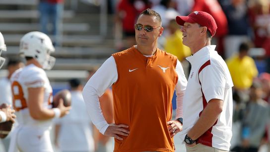On the Line: Setting the stakes for the Red River Revival, plus the rest of the college football schedule (Steve Sarkisian)