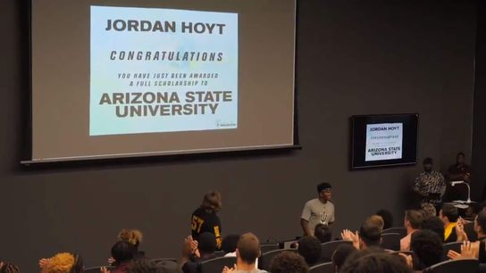 #ScholarshipAlert: Herm Edwards surprises a walk on with a scholarship while quoting the Bible