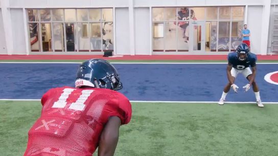 #ScholarshipAlert: Two guys. Ball at the 5-yard line. Surprise scholarship on the line (Featured)