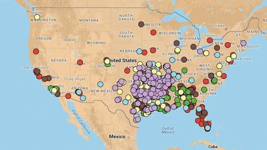 Map: Arkansas took a deep dive into 50 years of recruiting (recruiting)