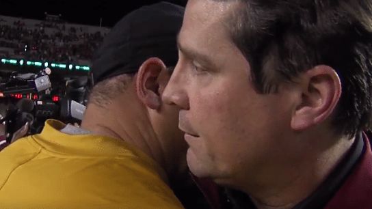 Will Muschamp to Barry Odom: "Stay f---ing positive." (Featured)