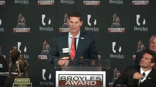 Watch each of the 5 Broyles Award finalists' speeches (Jeremy Pruitt)