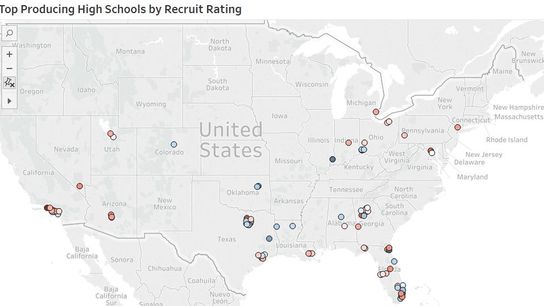 Study: The most talent-rich high schools in America are... (Featured)