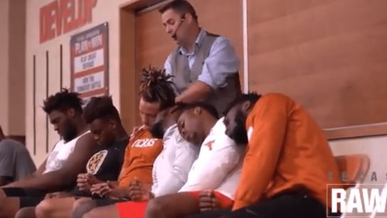 Video: Tom Herman brought in a hypnotist for some quality camp entertainment