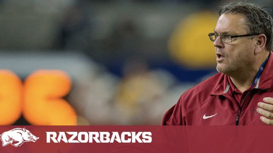Video: Sam Pittman gets choked up during introductory presser (Arkansas)