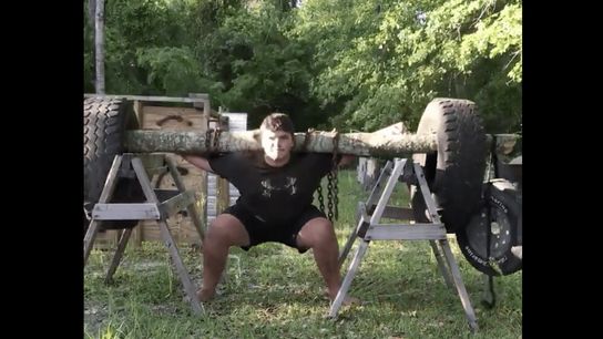 There are quarantine workouts...and then there is this (workout)