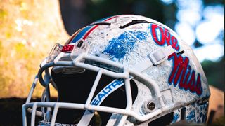 Ole Miss sells helmet design to outdoor apparel company (uniforms)