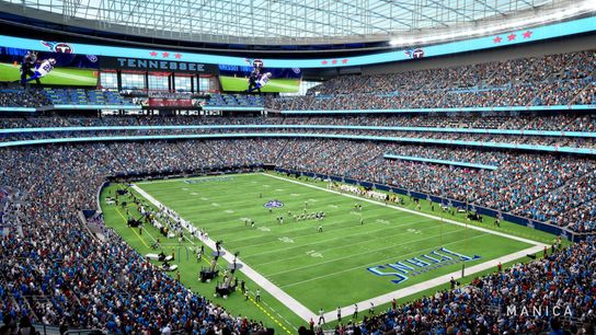 Titans release renderings of proposed domed stadium in Nashville (facilities)