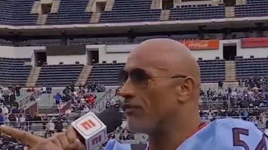 Video: The Rock's inspirational XFL kickoff speech will have you rooting for the league