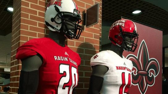 Photos: Louisiana-Lafayette partners with Adidas, displays new uniforms