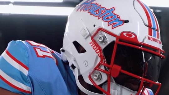 Houston to pay tribute to Oilers with commemorative uniforms (Houston Oilers)
