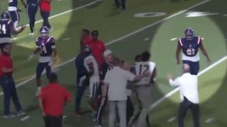 Video: Coach punched by player in California high school game (coach)