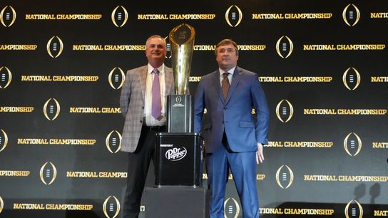 Sonny Dykes and Kirby Smart talk recruiting calendar ahead of national title game (Kirby Smart)