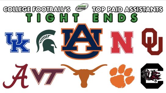 The highest-paid tight ends coaches in college football (Featured)