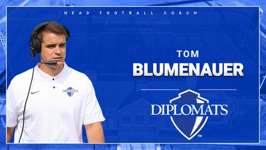 Franklin & Marshall selects new head coach (Tom Blumenauer)
