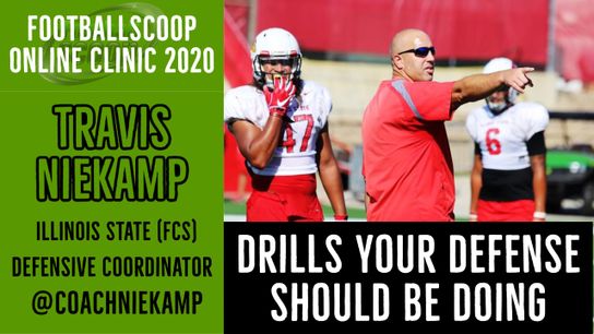 Drills your defense should be doing with Illinois State (FCS) defensive coordinator Travis Niekamp (Drills)