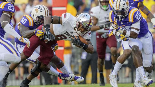 What it's like in the locker room of a Sun Belt team that just beat LSU (Featured)