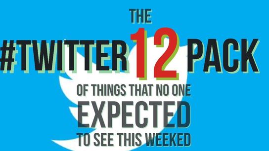 The #Twitter12Pack of things that no one expected to see this weekend (Featured)