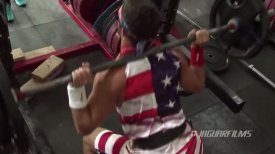 South Alabama turned their squat-athon into an American Pride event (South Alabama)
