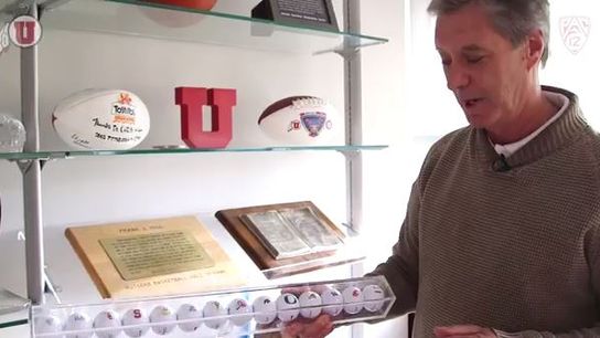 Video of the Day - Tour the memorabilia inside the office of Utah AD Chris Hill