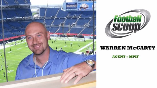 FootballScoop visits with Warren McCarty (MPIF) (agents)
